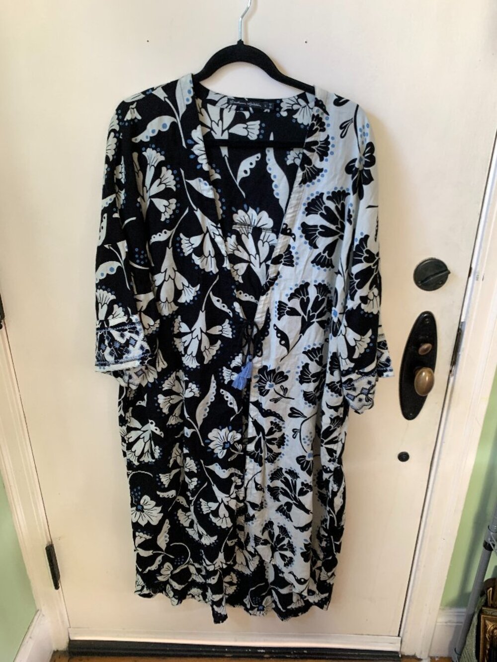 Gudrun Sjoden Floral Kimono Duster
